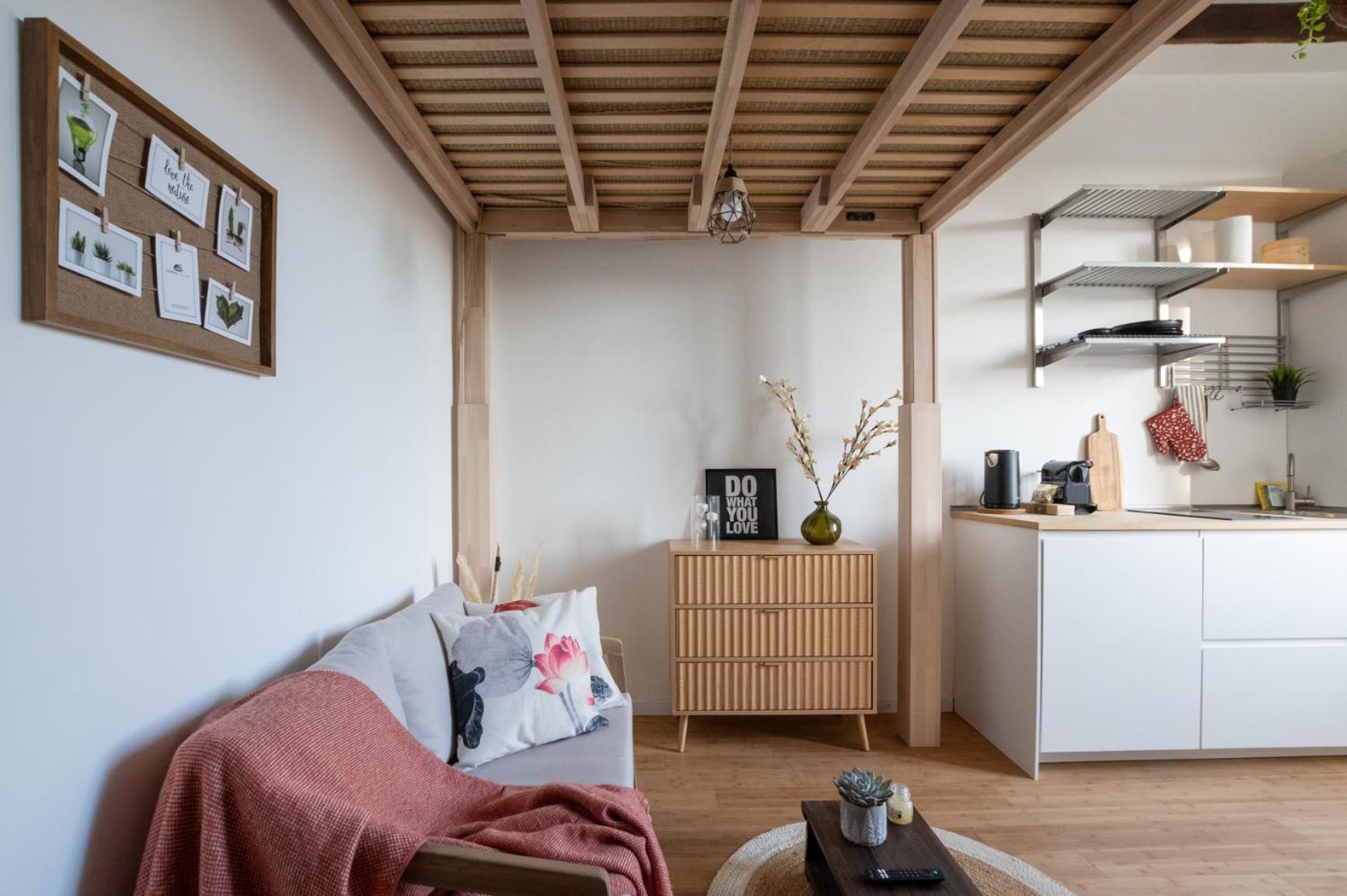 Wabi Sabi Vicino Metro M1 Appartement